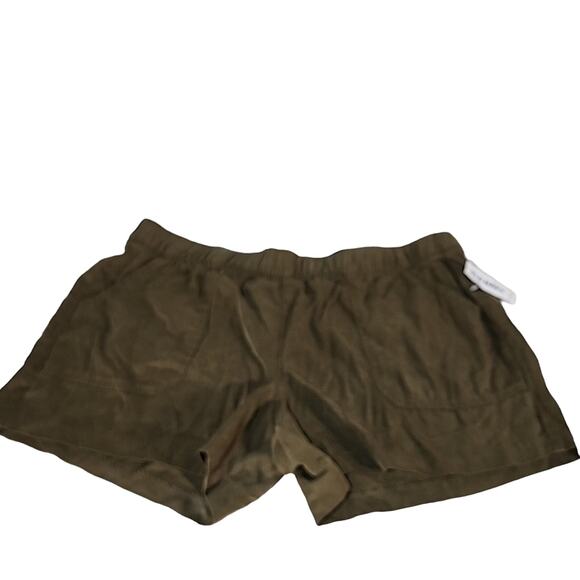 Old Navy Mid Rise Shorts Olive Green Womens Size Large NWT - Picture 1 of 10